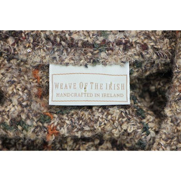 Checkered Wool Sweater Jacket - Picture 7 of 13